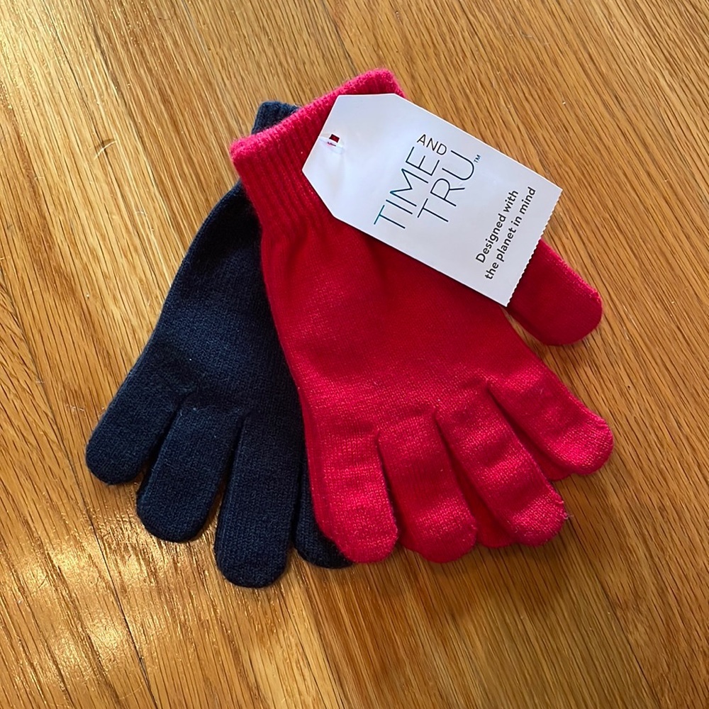 Black and Red glove set